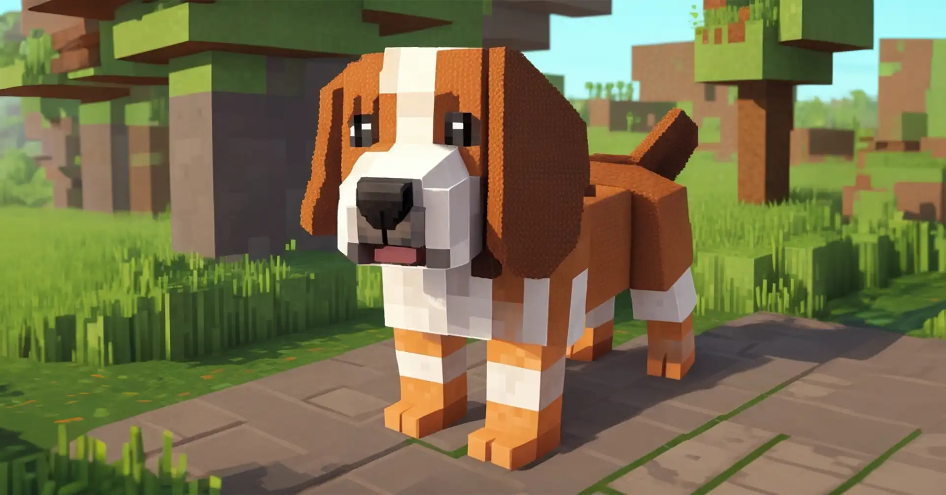minecraft dog