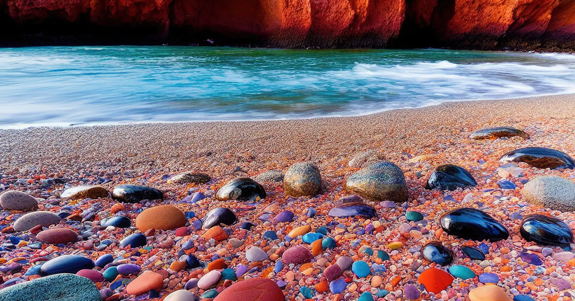 world’s most colourful sand beaches