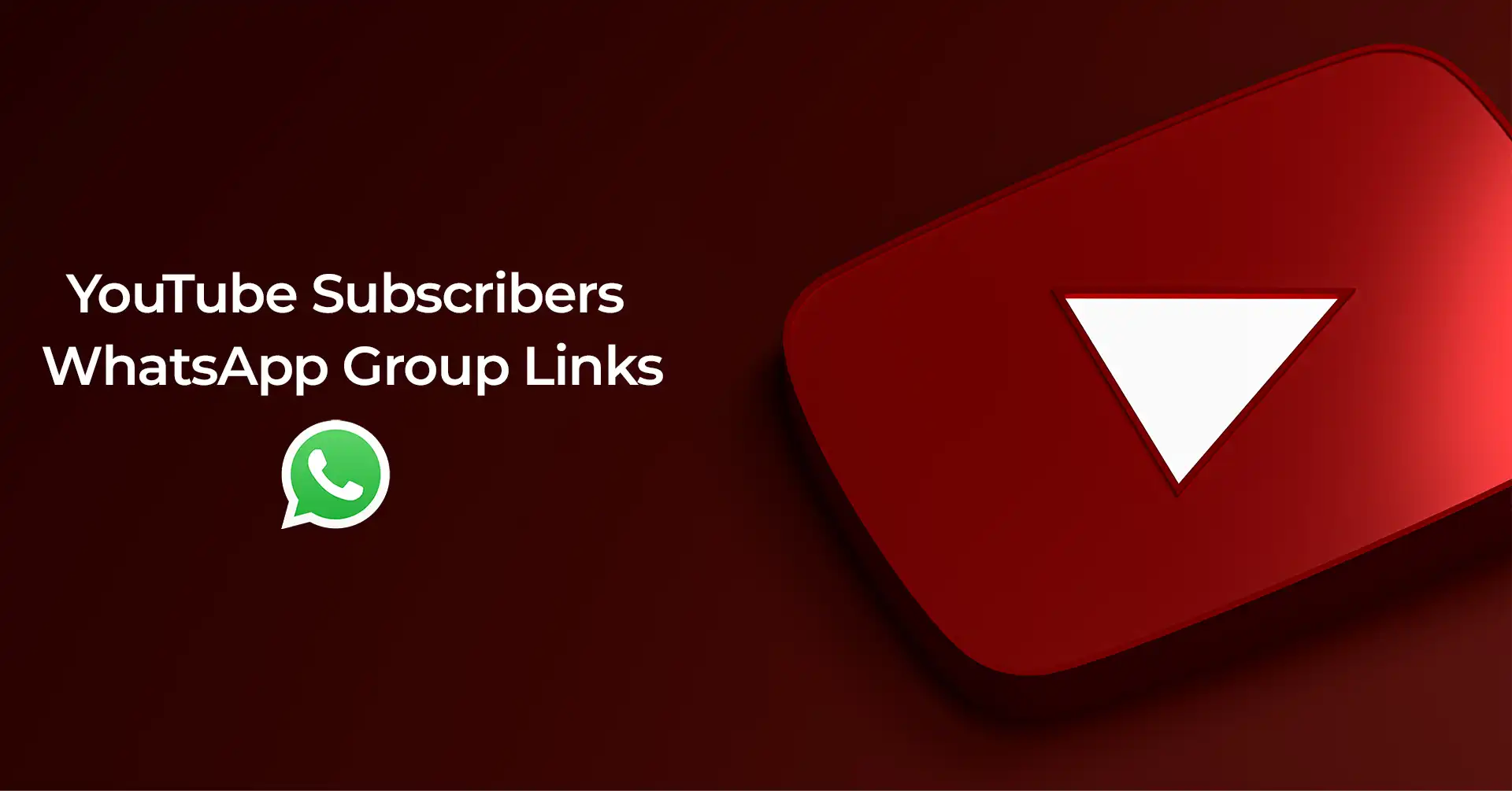 youtube subscribe whatsapp group