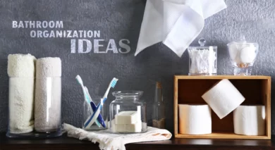 bathroom organization ideas