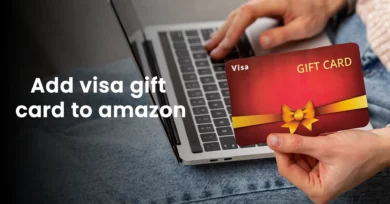 how to add visa gift card to amazon
